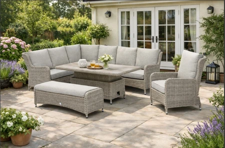 Athens Large Corner Dining Set
