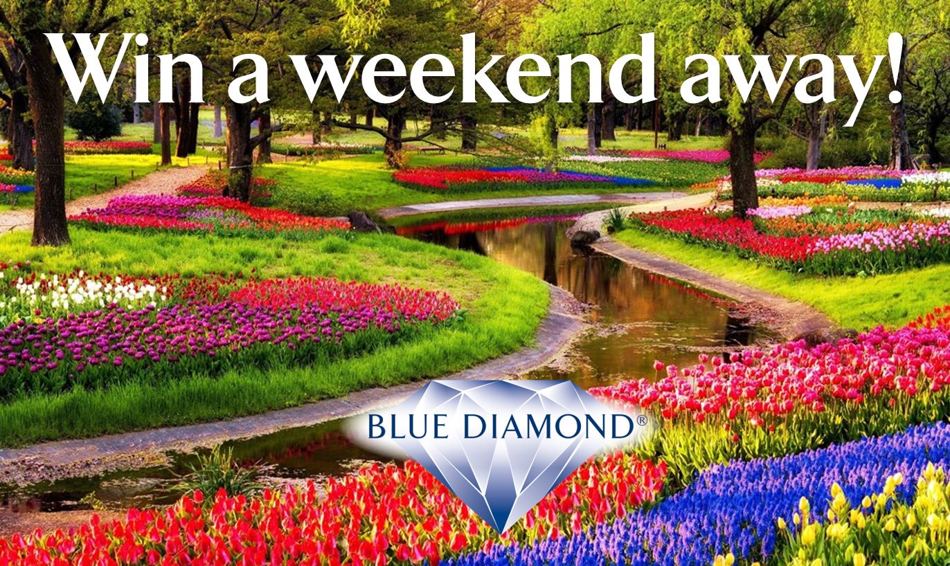 Win a weekend away! Blue Diamond