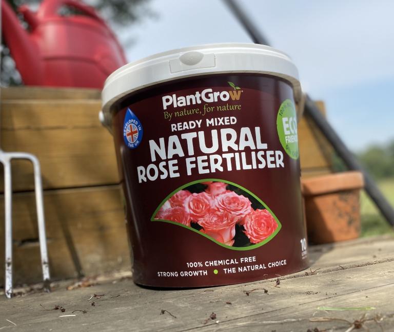 PlantGrow Natural Rose Fertiliser 10L